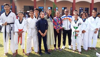Cluster XIX North Zone-1 Taekwondo Championship organized by C.B.S.E