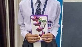 Diya Decoration and Card Making Competition (Class I to VIII)
