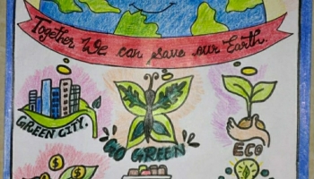 Poster Making Competition on World Environment Day (Topic- Ecosystem Restoration)