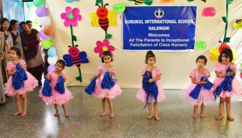 Fresher party for Nursery class