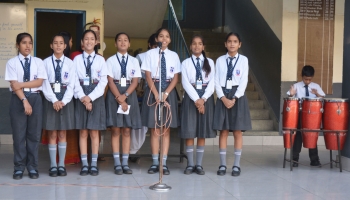 Gurukul International school celebrated Gandhi Jayanti and Shastri Jayanti with great pump and show.