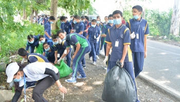 GLIMPSES OF GANDHI AND SHASTRI JAYANTI, PLASTIC HATAO DRIVE ON 2/10/2019