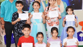 Glimpses of summer camp closing ceremony.
