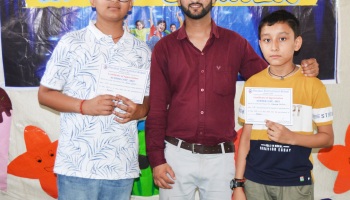 Glimpses of summer camp closing ceremony.