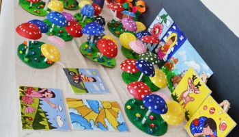 Glimpses of summer camp closing ceremony.