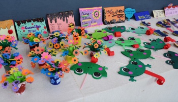 Glimpses of summer camp closing ceremony.