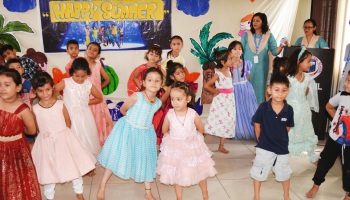 Glimpses of summer camp closing ceremony.