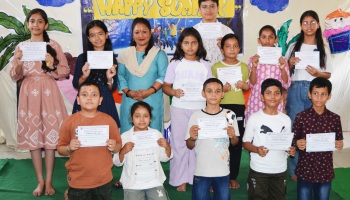 Glimpses of summer camp closing ceremony.