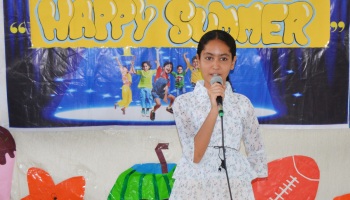 Glimpses of summer camp closing ceremony.