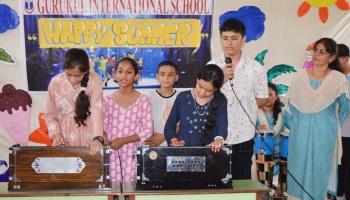 Glimpses of summer camp closing ceremony.