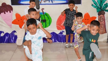 Glimpses of summer camp closing ceremony.