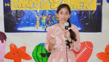 Glimpses of summer camp closing ceremony.