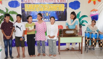 Glimpses of summer camp closing ceremony.