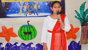 Glimpses of summer camp closing ceremony.