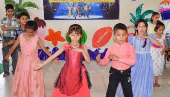 Glimpses of summer camp closing ceremony.