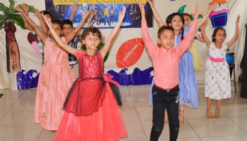Glimpses of summer camp closing ceremony.