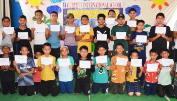 Glimpses of summer camp closing ceremony.