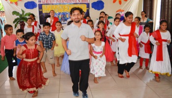 Glimpses of summer camp closing ceremony.