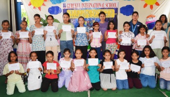 Glimpses of summer camp closing ceremony.
