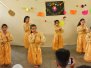 Gurukul International School organised Kindergarten graduation ceremony for class I students. The students who completed three years course of pre school in Gurukul itself got a degree of Kindergarten graduation. In the function the children were awarded the degree. The parents of class I were also present in the function. 