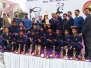Gurukul International School lifted Inter School Basketball tournament held at Inspiration Public School under the patronship of P.S.A Haldwani. The players demonstrated an excellent performance in entire game from league Match to final match. The team defeated S.K.M by record score of 57 over 43 and it’s the highest score of the tournament. 
