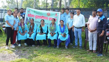 Plantation drive initiated by Go Clean Go Green Foundation