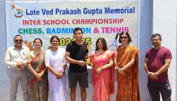 Inter School Badminton Championship organised by BLM Academy Sr. Sec. School 2024