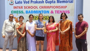 Inter School Badminton Championship organised by BLM Academy Sr. Sec. School 2024