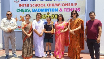 Inter School Badminton Championship organised by BLM Academy Sr. Sec. School 2024