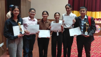 Model United Nations (MUN) competition held at DPS Rudrapur 2025