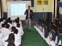 Mr. Harish Pundeer conducted a workshop / career counseling on 25.04.2024 for class XII. In his session, he told the students that they should choose the career option / goal in which they have interest and love doing it happily.