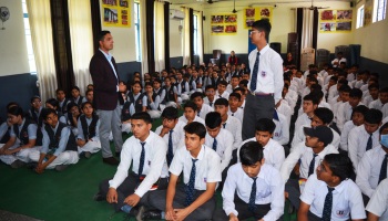 Mr. Harish Pundeer conducted a workshop / career counseling on 25.04.2024