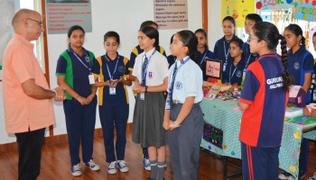 Mr. Sanjiv Pandey, a former civil servant, conducted a workshop / career counseling on 26.07.2025 for senior students.