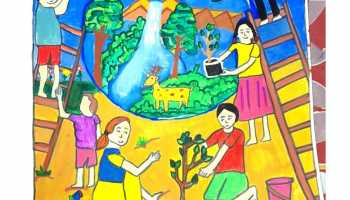 Painting Competition on World Environment Day (Topic- Ecosystem Restoration)