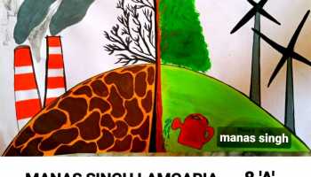 Painting Competition on World Environment Day (Topic- Ecosystem Restoration)