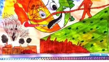 Painting Competition on World Environment Day (Topic- Ecosystem Restoration)