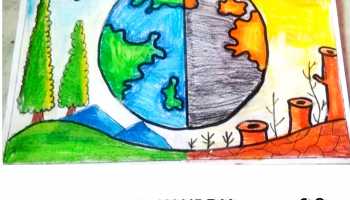 Painting Competition on World Environment Day (Topic- Ecosystem Restoration)