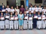 Students awarded for excelling in PD Classes.