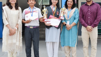 Students awarded for excelling in PD Classes.