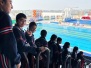 Gurukul International School students on 38th National Games at Indira Gandhi Stadium Haldwani (Nainital).