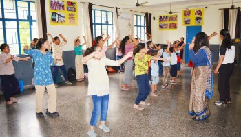 Summer Camp is in full swing at Gurukul International School.