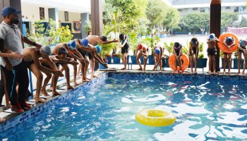 Summer Camp is in full swing at Gurukul International School.
