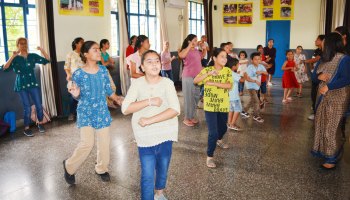 Summer Camp is in full swing at Gurukul International School.