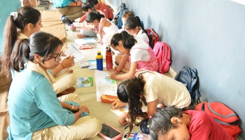 Summer Camp begins at Gurukul International School.