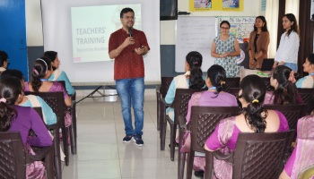 An empowering Teachers' Training Session was held at Gurukul International School, led by the dynamic team of Twin Win—pioneers in personality development and education transformation.