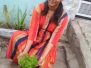 Students of Gurukul International School plant trees nearby their homes today (28/7/2021) on the occasion of World Nature Conservation Day.